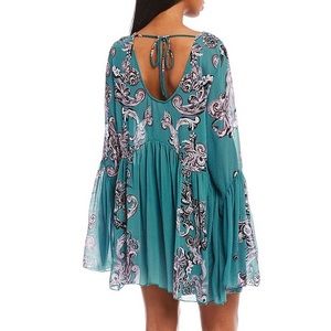 Free people symphony bell sleeve dress